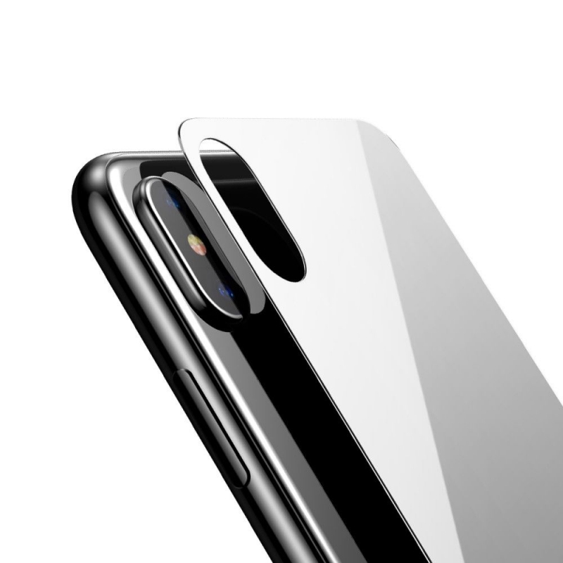 Miếng Dán Kính Cường Lực Full iPhone X Mặt Sau Hiệu Baseus có khả năng chống dầu, hạn chế bám vân tay cảm giác lướt cũng nhẹ nhàng hơn, bảo vệ mặt kính lưng sau của dế iu tốt hơn.